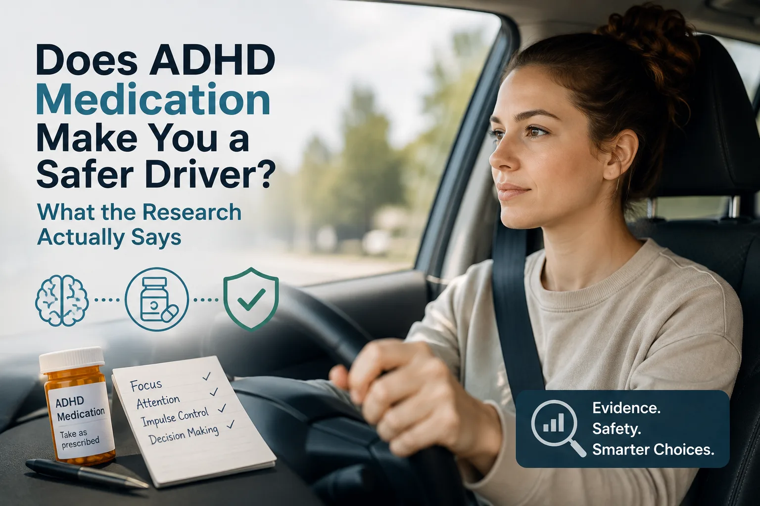 Does ADHD Medication Make You a Safer Driver